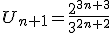 U_{n+1}=\frac{2^{3n+3}}{3^{2n+2}}